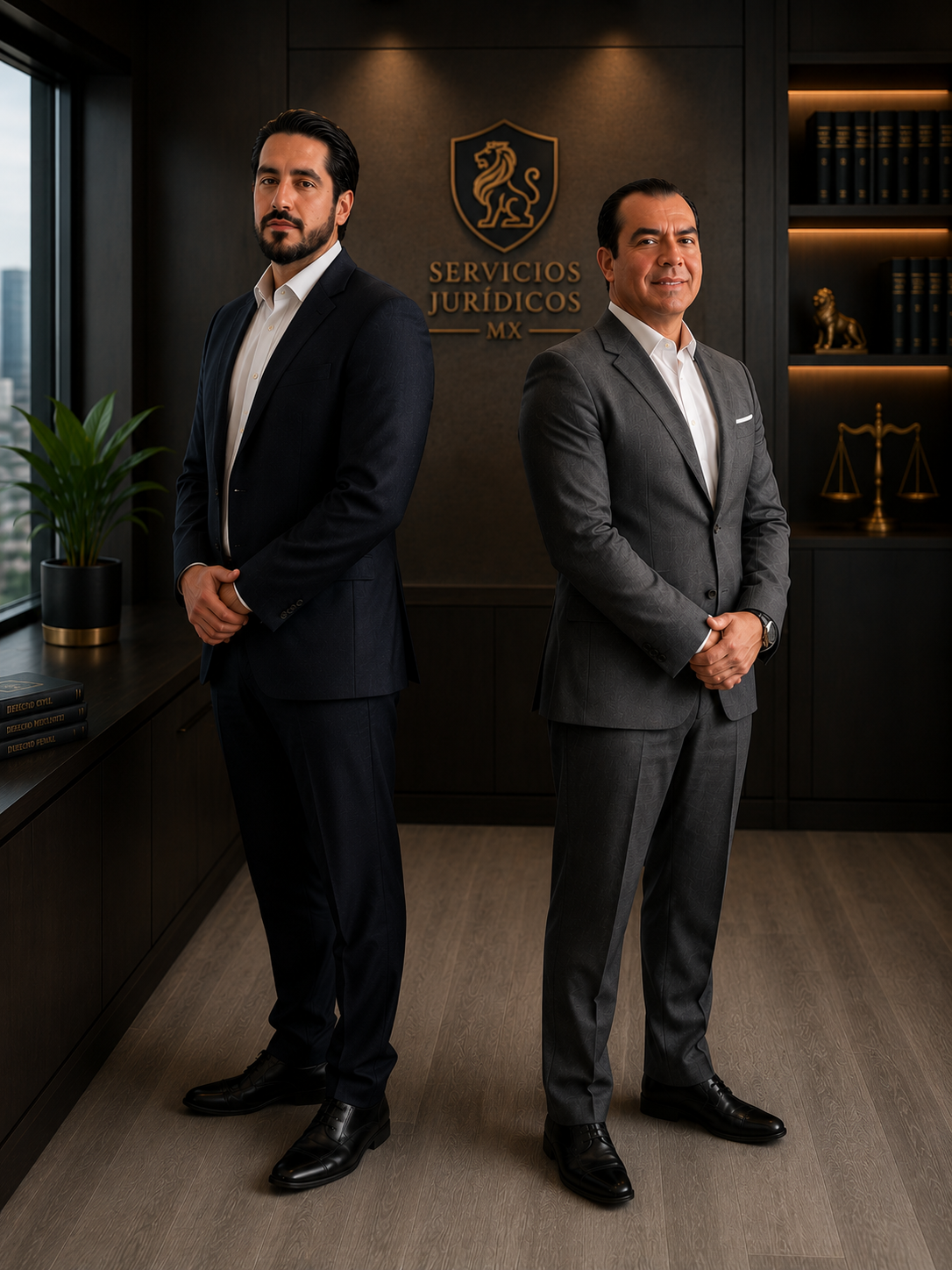 Equipo de Servicios Jurídicos MX en oficina